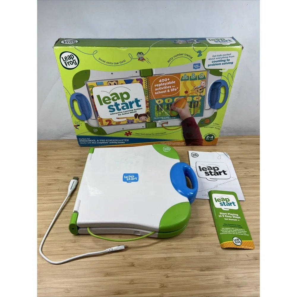 LeapFrog LeapStart Interactive Learning System +Book Preschool‎ & Pre-K TESTED
